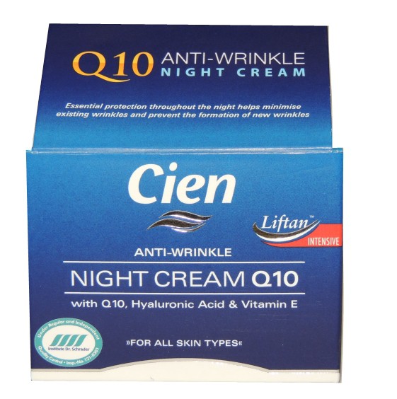    CIEN Q10 Anti-Wrinkle Night Cream (), 50 .  370 .