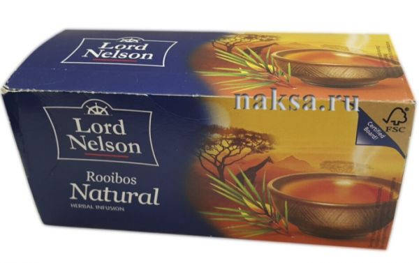  LORD NELSON Rooibos Natural, 25 . 200 .