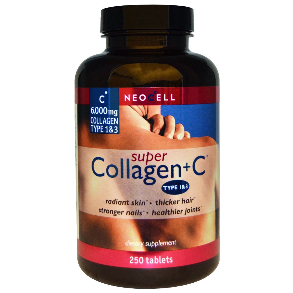 Neocell, Super Collagen+C, Type 1 & 3, 250 Tablets, $19,17.jpg