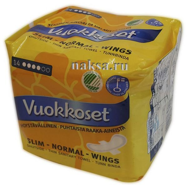  Vuokkoset SLIM-NORMAL-WINGS ( 4 ), 14 .  190 .