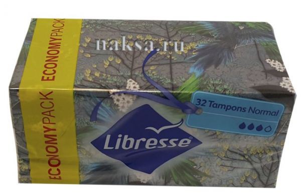  Libresse 32 Tampons Normal, 32 .  300 .