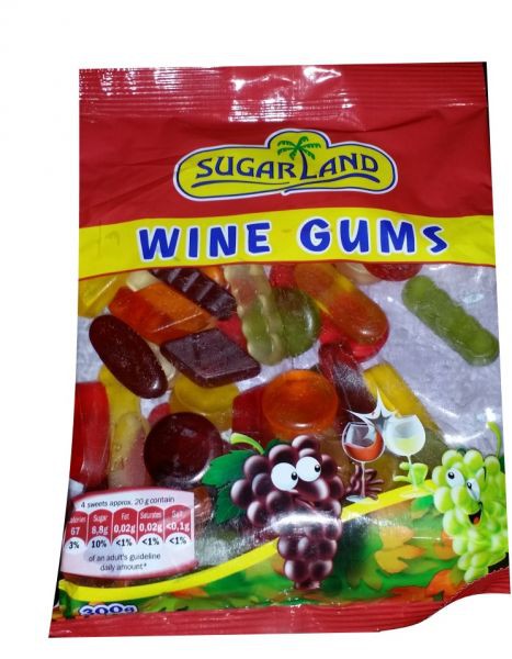   SUGARLAND WINE GUMS 300 . 200 .