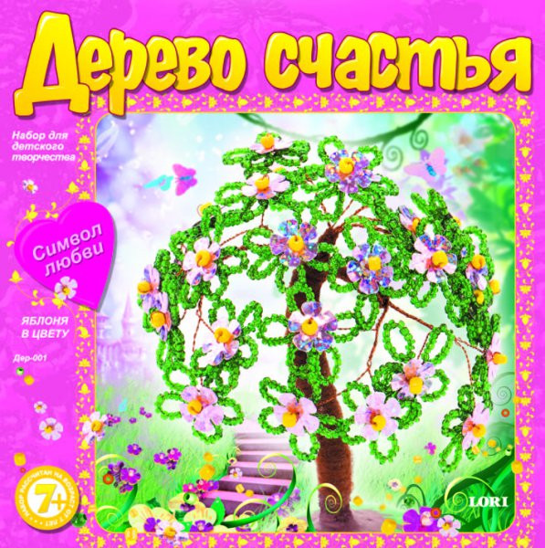 LORI Дер-001 Дерево счастья Яблоня в цвету. 205,46 руб.jpg