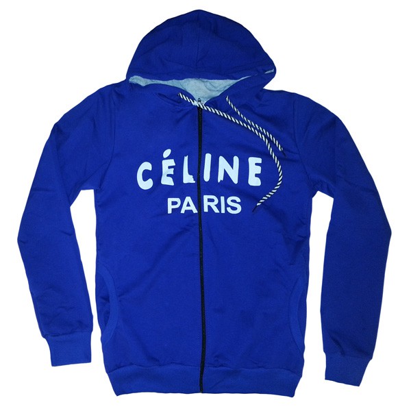 Кофта на молнии с капюшоном CELINE Paris АРТ 314 синяя размер 42 44 46 48 50 цена 720р..jpg