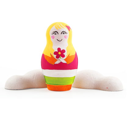 Заготовки под роспись Матрешка - 24 шт