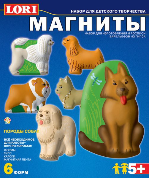 LORI М-020 Фигурки на магнитах Породы собак. 73,55 руб.jpg