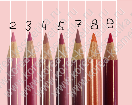 Контур деревянный для губ Mik@Vonk Professional Lipliner Pencil (wood) 130 mm 59 руб..PNG