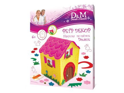 Набор из Фетра Делай с Мамой арт. 48125 Игрушка Домик. 402,5 руб.jpg