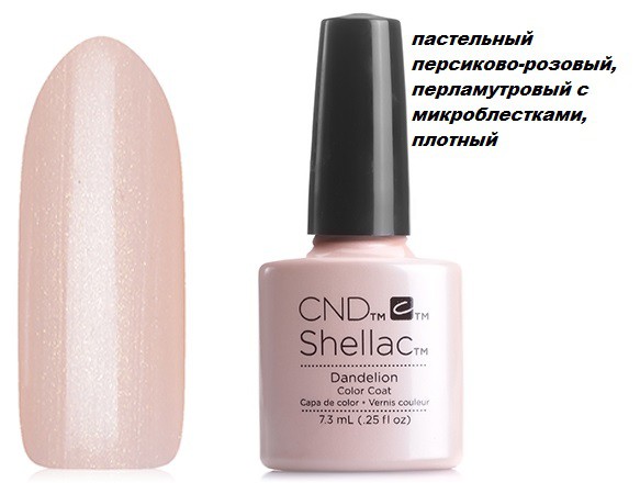 CND Shellac,  Dandelion