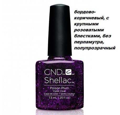 CND Shellac,  Poison Plum