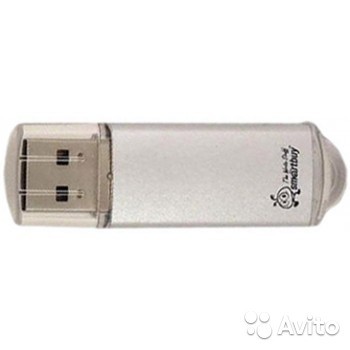 - USB SmartBuy 4 GB V-Cut Silver