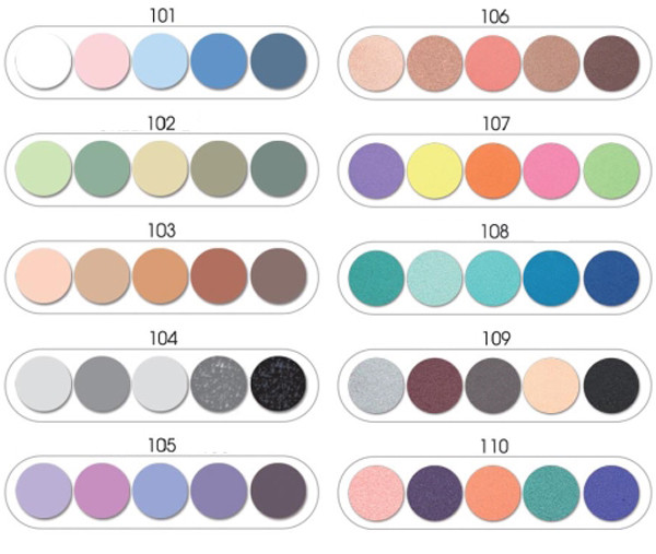 Golden rose professional palette tones 101-110.jpg