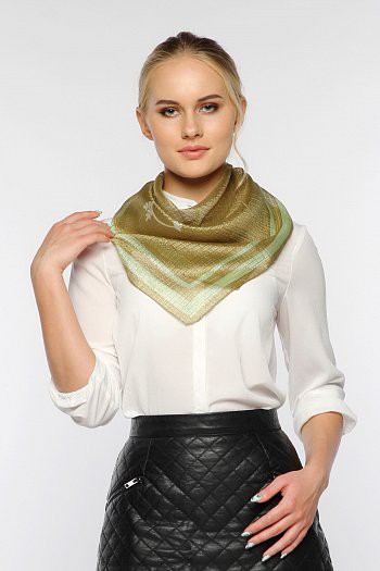 П9090-5-зеленый (2). Микрофибра. 75х75. Ra-mi-ta. Италия. 325 руб.jpeg