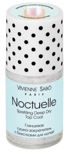 (300129) Vivienne Sabo Глянцевая сушка-закрепитель для ногтей с блестками, 15 мл - 105,11 руб