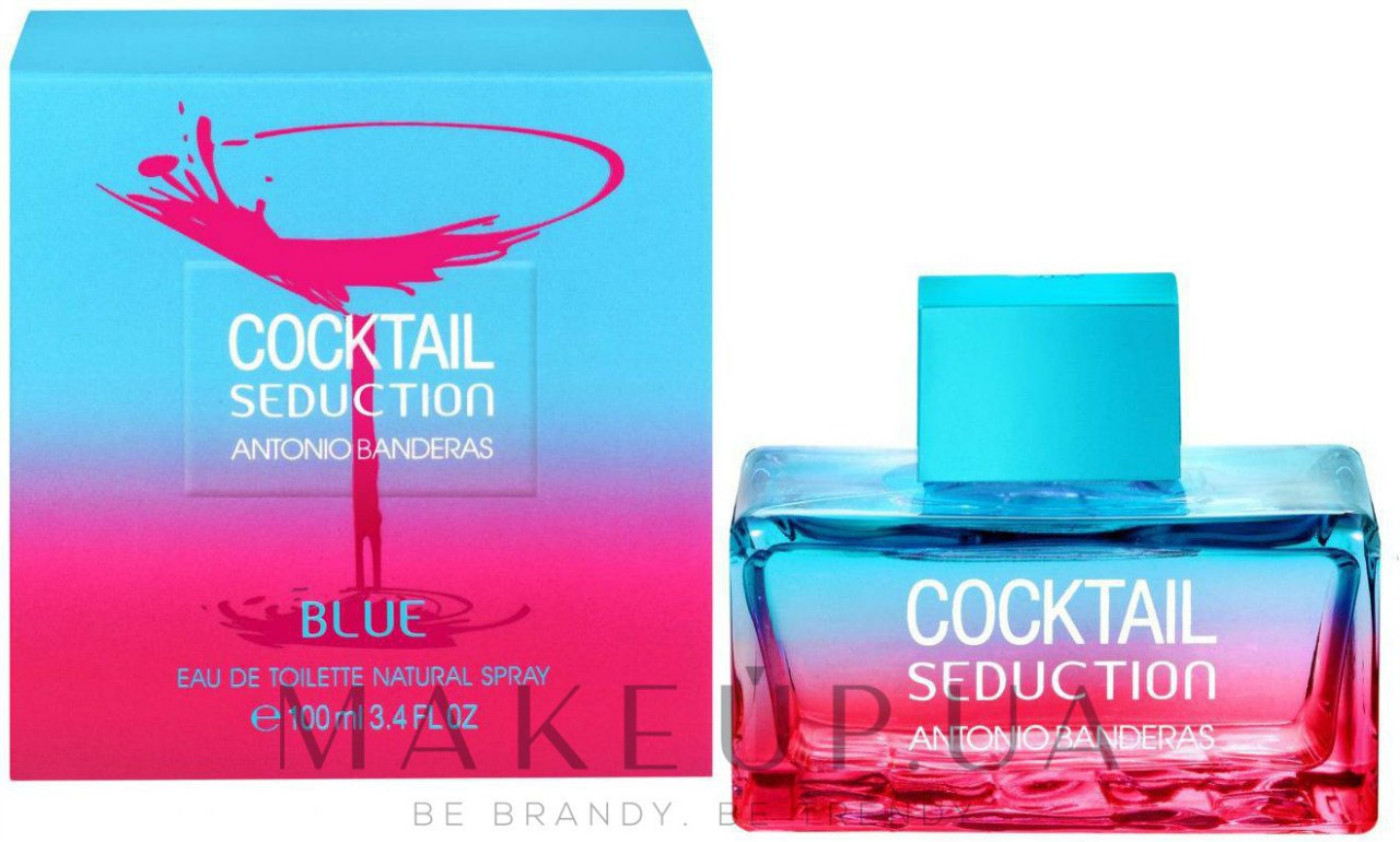 Antonio Banderas Cocktail Seduction Blue For Women (edt)  100 ml.jpg