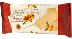 100 гр Bifrut Вафли ОБЛЕПИХОВЫЕ на фруктозе