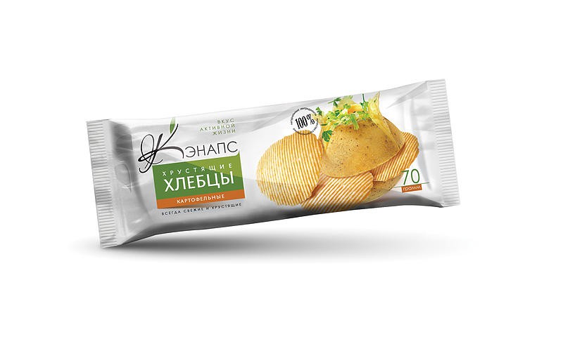 Хлебцы КЭНАПС хрустящие картофельные 70г	6 мес	47,98