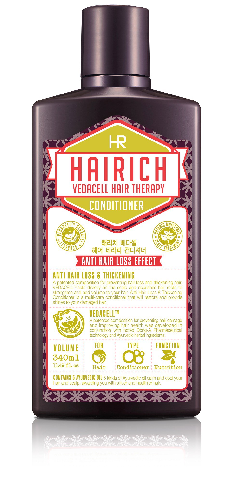 Hairich Vedacell Hair Therapy Conditioner 340ml  - 1720 ..jpg