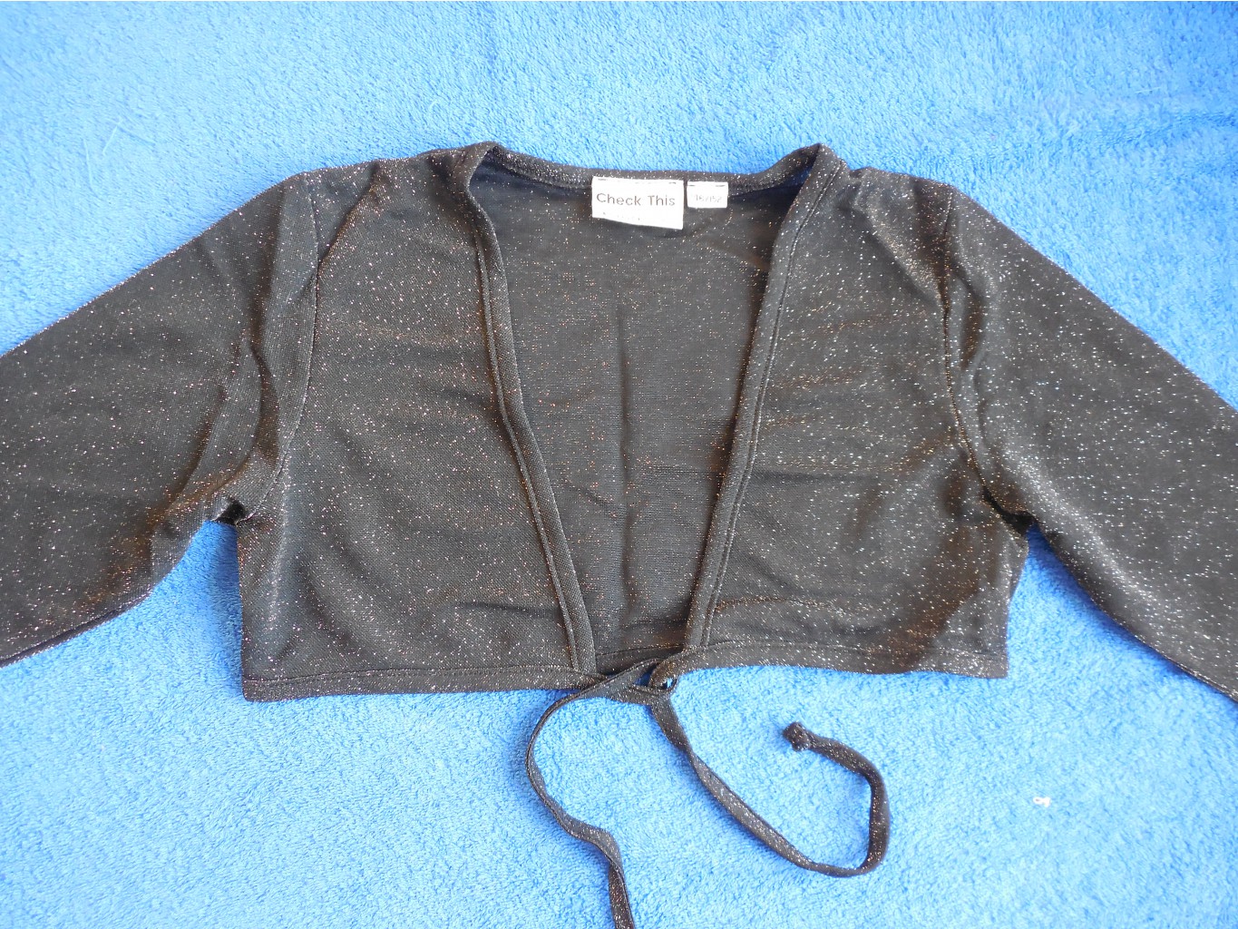 Болеро  с длинным рукавом Check This 146/152, 180 руб