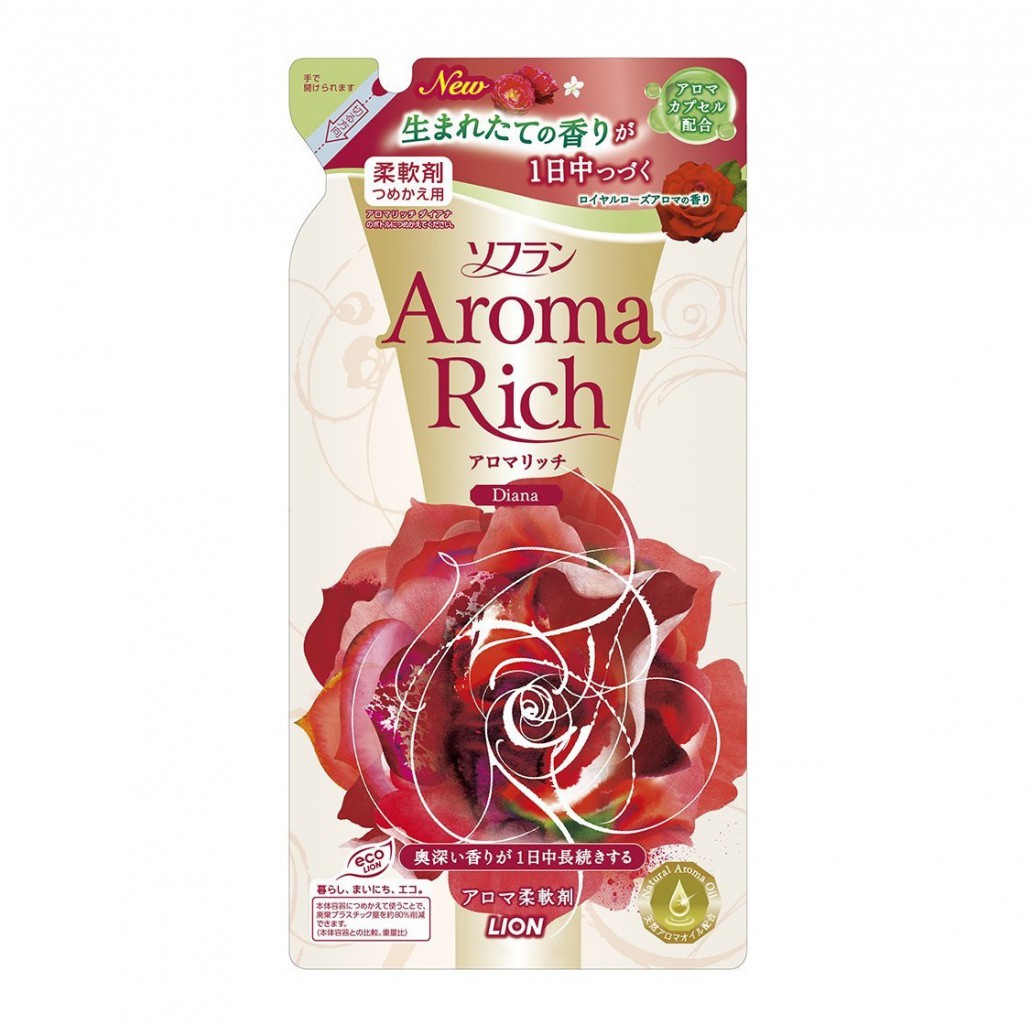 LION Aroma Rich Кондиционер для белья 