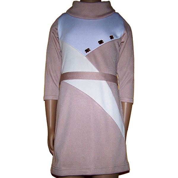 Платье камни хомут (Арт. 35019) беж, 307,00.jpg