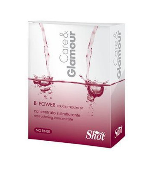 Shot Care & Glamour Bi Power Keratin Treatment - -     