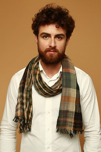 LB1207green. Хлопок. 40х160 см. La-ur-a-Bi-ag-io-tt-i. Италия. 1365 руб.jpeg