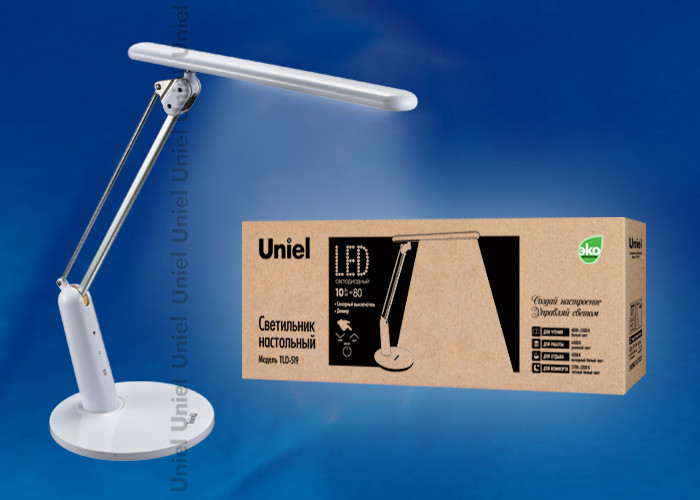 TLD-519 LED4 режима в диапазоне 2700-6400K С диммером Цвет-черный, белый 4515p.jpg