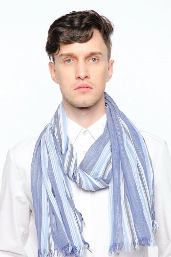 3141 blu. Хлопок. 50х180 см. Re-na-to-Ba-le-st-ra. Италия. 625 руб.jpeg