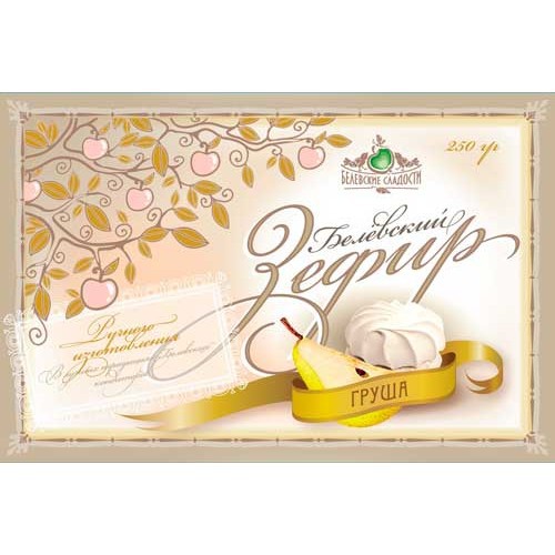 Белёвский зефир Груша 250 г. 110 р.