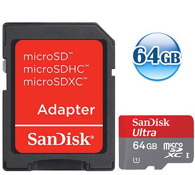   SanDisk Ultra Imaging 30 Mb/s 64 GB (micro Secure Digital,XC, class10)