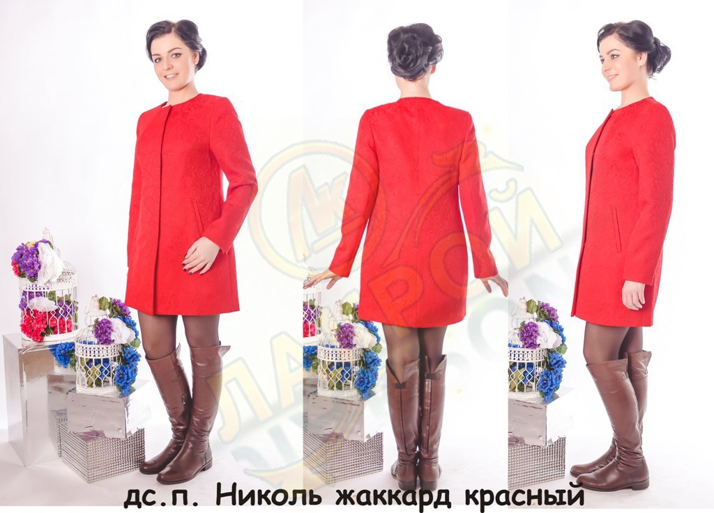 18. дс.п.Николь жаккард красный(42-50)