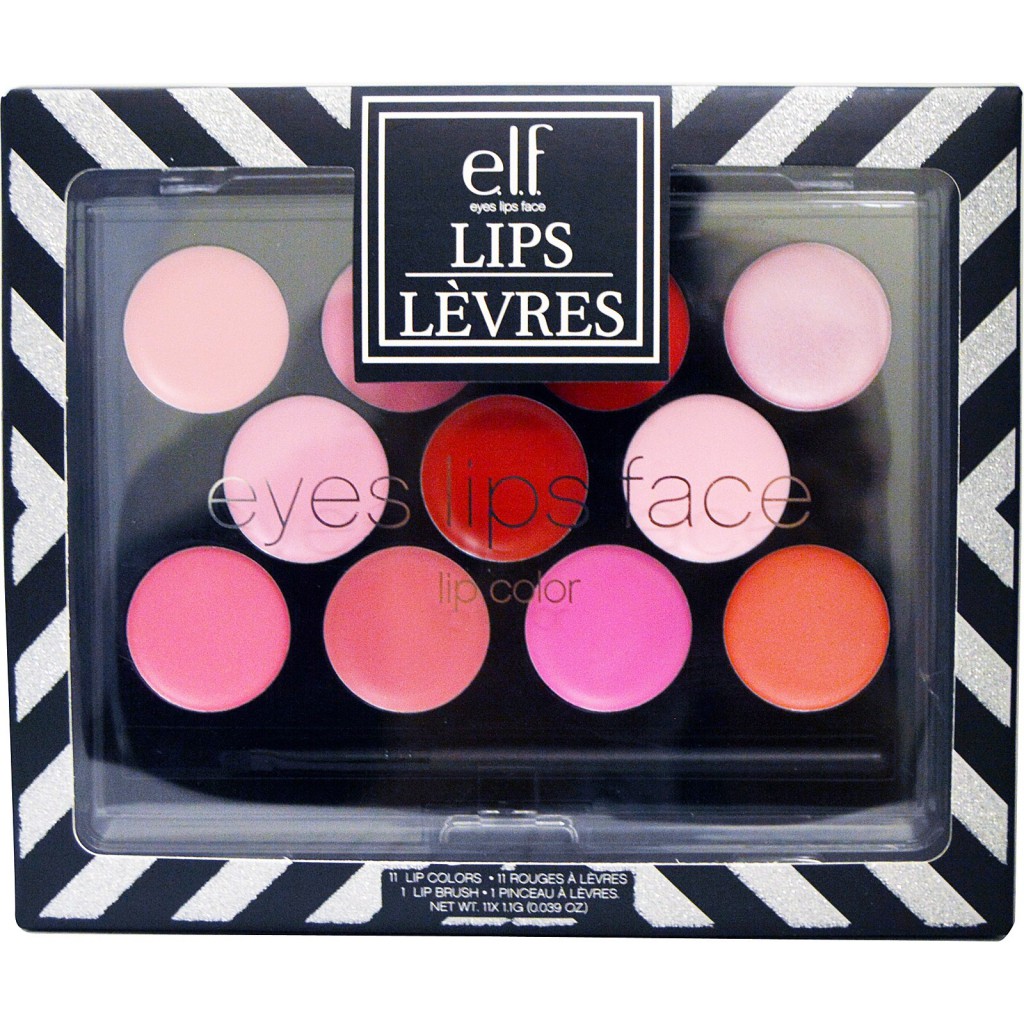 E.L.F. Cosmetics, Lips Palette, 12 Piece, 0.039 oz (1.1 g)