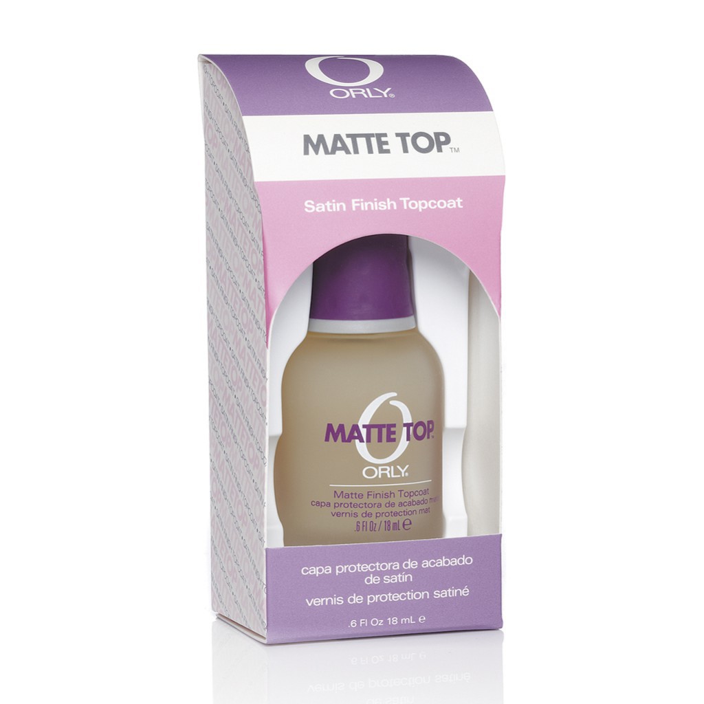 Matte Top Coat .6 oz      18  .-249 