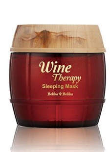 Holika wine therapy sleeping mask