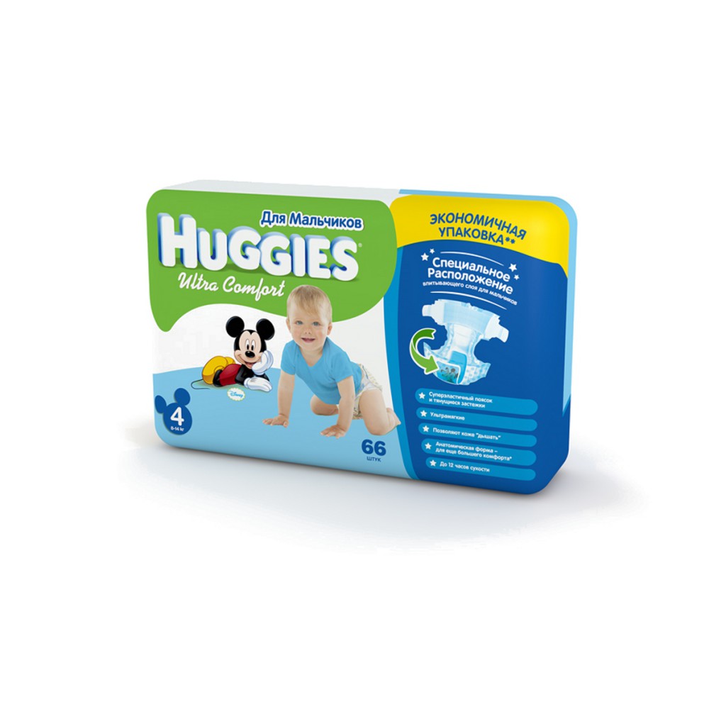 4021, HUGGIES Ultra Comfort    4/66  (8-14 )  - 972 .