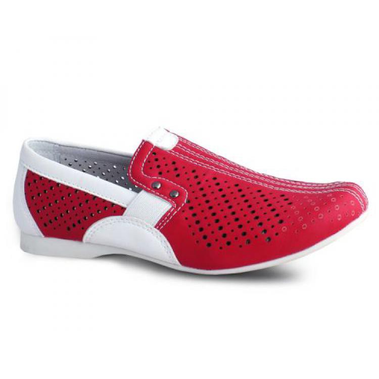 49-23-F Туфли мальч. 31-38 красный 578,00
