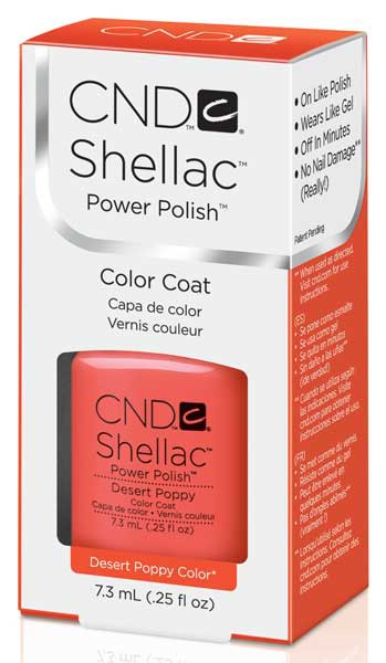 Shellac.Desert Poppy