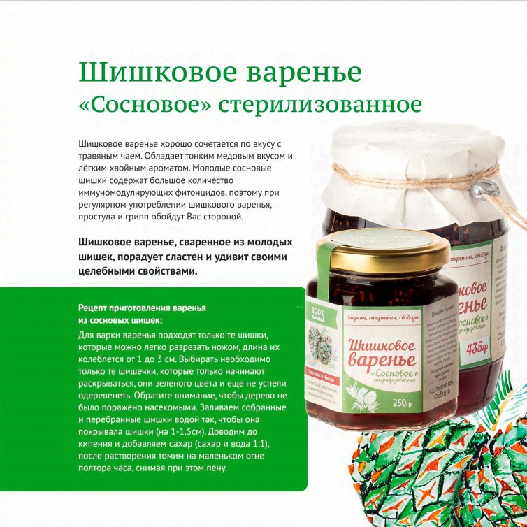 Шишковое варенье 