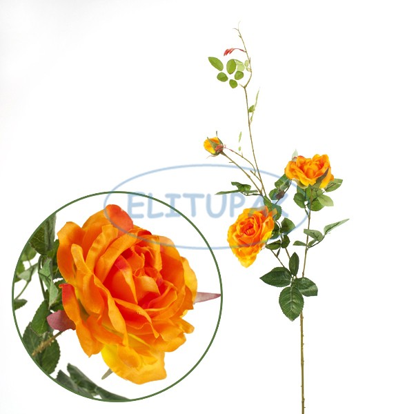 ИС000204 Роза трёхцветковая оранжевая 94 см (24 шт. в кор.)(Mbox 240 шт.) 250р.jpeg