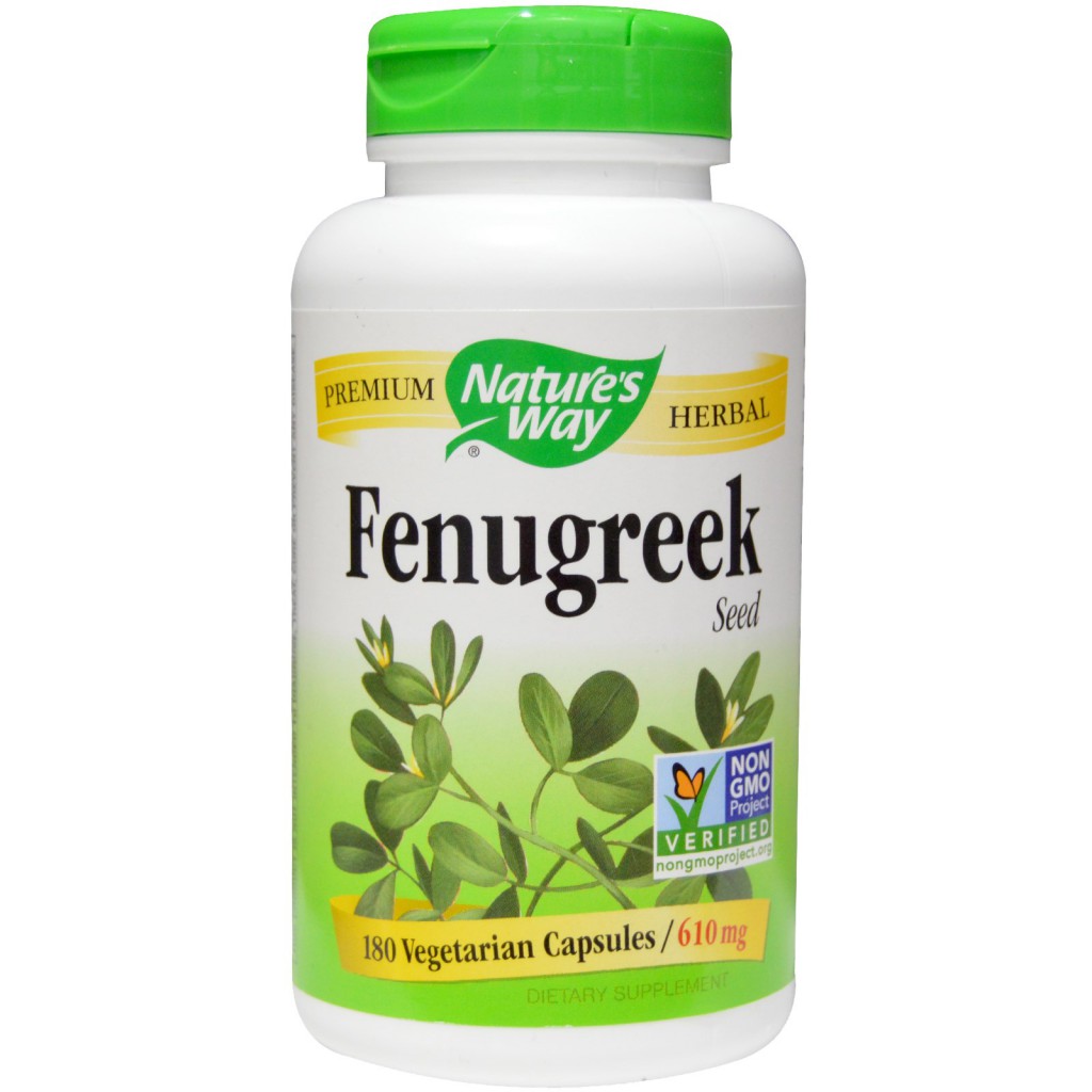 Nature's Way, Fenugreek Seed, 610 mg, 180 Veggie Caps