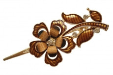 774656. Зажим. Металл, стразы. 12 см. 109 руб.jpg