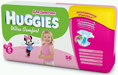 4012, HUGGIES Ultra Comfort    5/56   (12-22 ) - 972 .