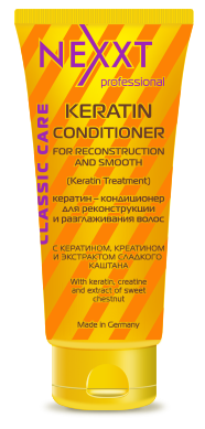 KERATIN-CONDITIONER for RECONSTRUCTION and STRAIGHT 162.