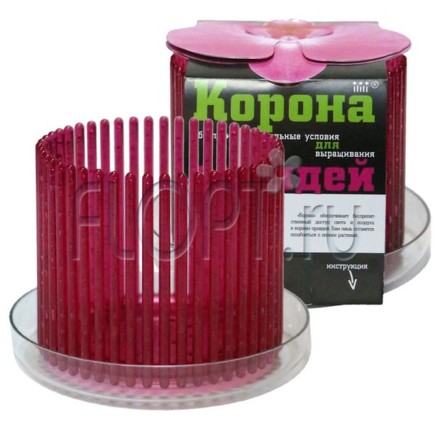 Горшок для орхидей Корона, бордо, д13. 190,5 руб.jpg