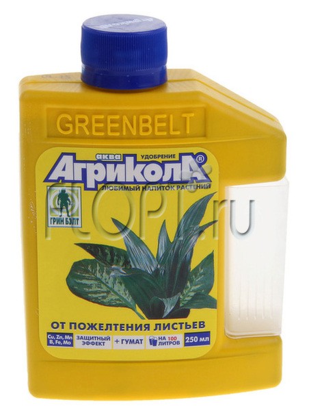 Агрикола от пожелтения листьев, 250мл. 65,74 руб.jpg