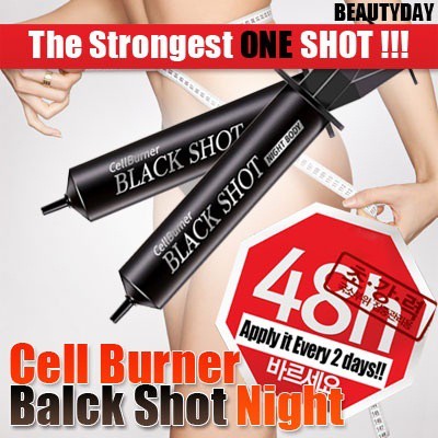 CELL BURNER Black Shot 1)Gold Day Body 2)Night Face 3)Night Body 10ml 128