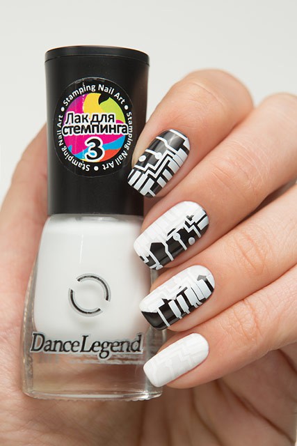 Dance Legend 3 White Stamping  105..jpg