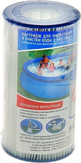 Картридж д-очистки воды в бассейнах для фильтра INTEX одинарный 10112.jpeg