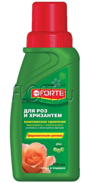 Удобрение для роз и хризантем, 285 мл (Bona Forte) Серия Красота. 104,64 руб.jpg